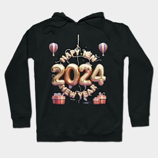 Happy new year 2024 Hoodie